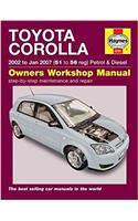 Toyota Corolla (02 - Jan 07) 51 to 56