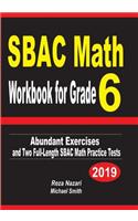 SBAC Math Workbook for Grade 6