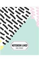 Notebook Lined Multi Pattern: Notebook Journal Diary
