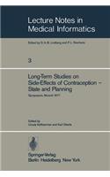 Long-Term Studies on Side-Effects of Contraception -- State and Planning