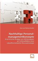 Nachhaltige Personal- managementkonzepte