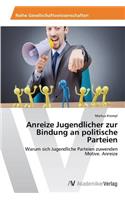 Anreize Jugendlicher zur Bindung an politische Parteien