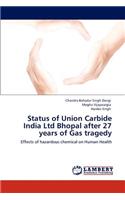 Status of Union Carbide India Ltd Bhopal After 27 Years of Gas Tragedy