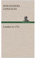 London in 1731