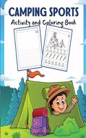 Camping Sports Activity and Coloring Book