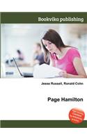 Page Hamilton: (English)