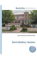 Saint-Gedeon, Quebec