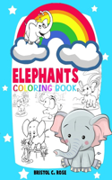 Elephant coloring book