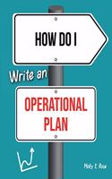 How Do I Write An Operational Plan