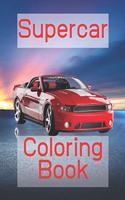 Supercar Coloring Book