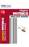 CfE Higher Physics Practice Papers for SQA Exams