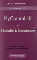 NEW MyLab Communication for Introduction to Communication -- Valuepack Access Card
