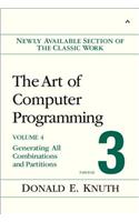 The Art of Computer Programming, Volume 4, Fascicle 3: Generating All Combinations And Partitions