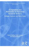 Competition and Profitability in European Financial Services