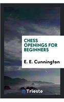 Chess Openings for Beginners