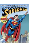Superman Jumbo Color & Activity Book