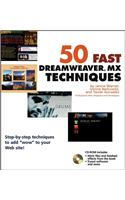 50 Fast Dreamweaver MX Techniques