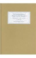 Correspondence of Dante Gabriel Rossetti 4