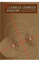 Classical Complex Analysis
