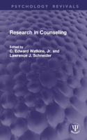 Research in Counseling