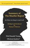 Summary of the Mueller Report, for those too busy to read it all