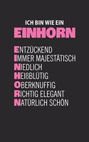 Ich Bin Wie Ein Einhorn