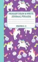 Primary Draw & Write Journal for Kids Grades K-2