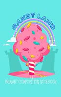 Candy Land Primary Composition Notebook