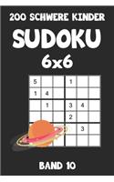 200 Schwere Kinder Sudoku 6x6 Band 10