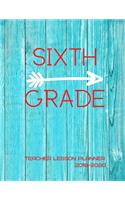 Sixth Grade Teacher Lesson Planner 2019-2020