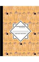 Composition Notebook Wide Ruled Lined Paper