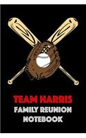 Team Harris Family Reunion Notebook