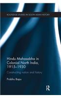 Hindu Mahasabha in Colonial North India, 1915-1930