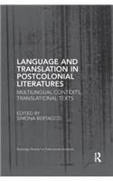 Language and Translation in Postcolonial Literatures