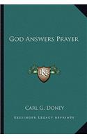 God Answers Prayer: (English)