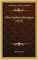 Uber Saulenordnungen (1872)