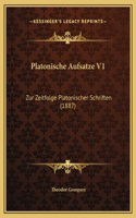 Platonische Aufsatze V1: Zur Zeitfolge Platonischer Schriften (1887)