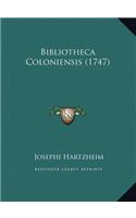 Bibliotheca Coloniensis (1747)