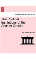 Political Institutions of the Ancient Greeks