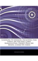 Articles on Gambling in Lebanon, Including