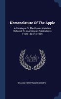 Nomenclature Of The Apple