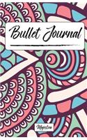 Bullet Journal: 2017 Journal Notebook, Dot Grid Journal, 122 Pages 5.5x8.5 Fantastic Pottery Mandalas Pattern