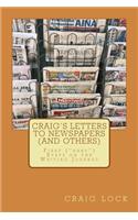 Craig's Letters to Newspapers (and Others)