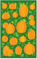 Pumpkins Shape Stickers