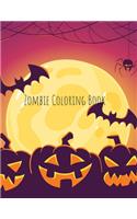 Zombie Coloring Book