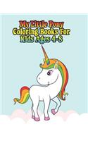 my little pony coloring books for kids ages