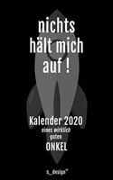 Kalender 2020 für Onkel