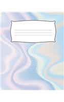 HOLOGRAPHIC Composition Notebook