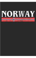 Notebook: Norway Dot Grid 6x9 120 Pages
