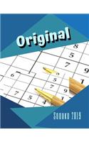 Original Soduko 2019: Cute Suduko Book, Brain teaser daily calendar 2019 page a day, Hours of brain - boosting entertainment for adults and kids, Sodoku book easy.